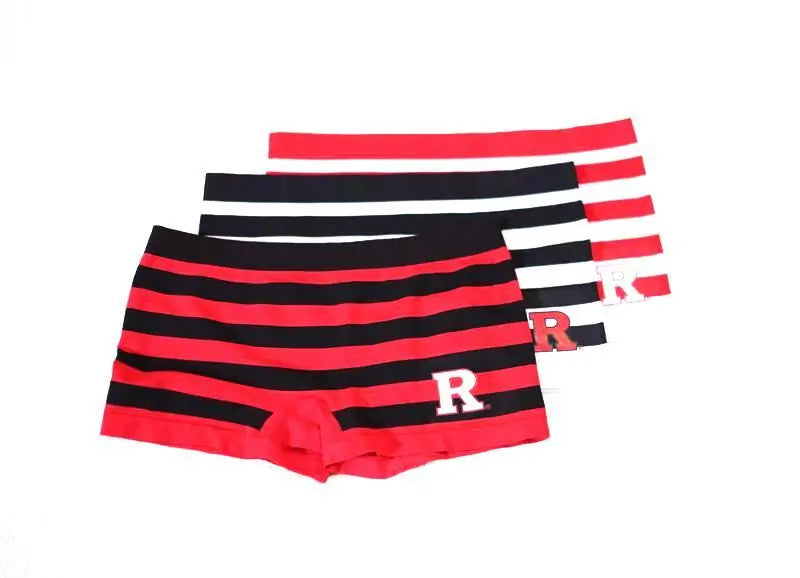 Rutgers Striped Boyshorts Inspirit Leisure