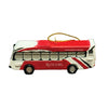 Rutgers Bus Christmas Ornament Knight & Day Apparel