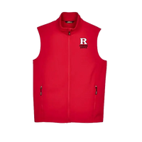 Men's Cruise Two-Layer Fleece Bonded Soft Shell Vest Rutgers Criminal Justice