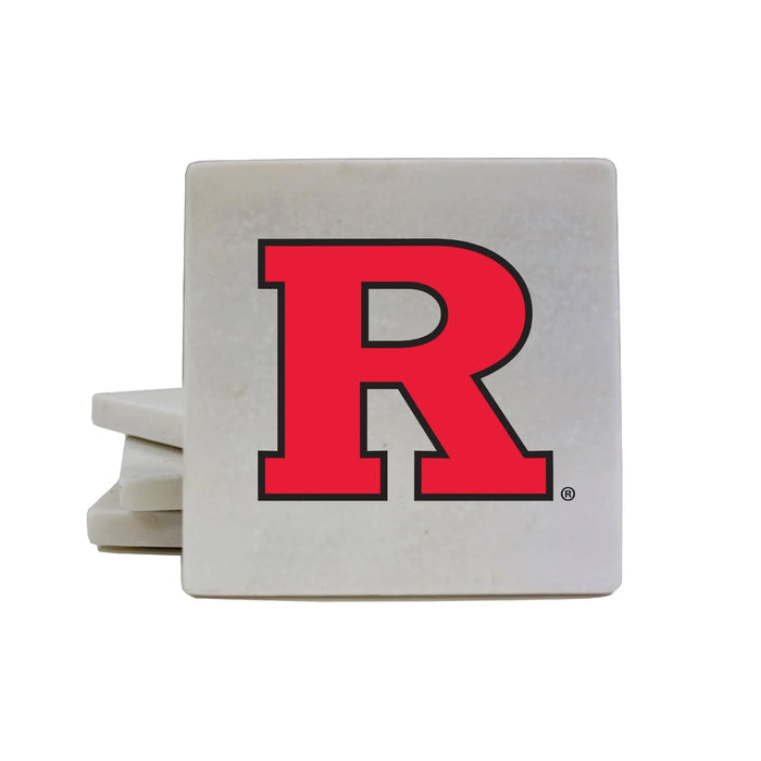 Rutgers Scarlet Knights Officially Licensed Coasters - Choose Marble or Acrylic Material for Ultimate Team Pride R & R INC.
