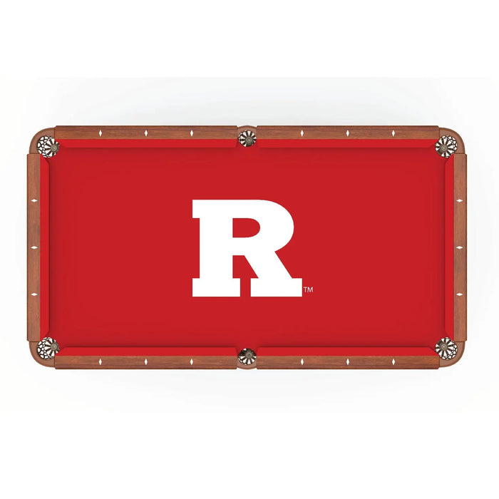 Rutgers Logo Billiard Cloth Holland Game Room