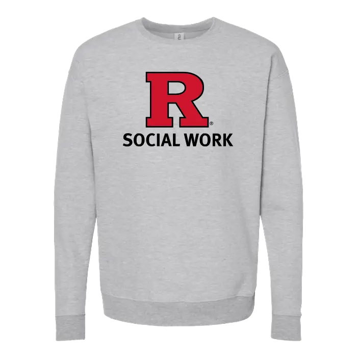 Crewneck Fleece Sweatshirt Rutgers SSW