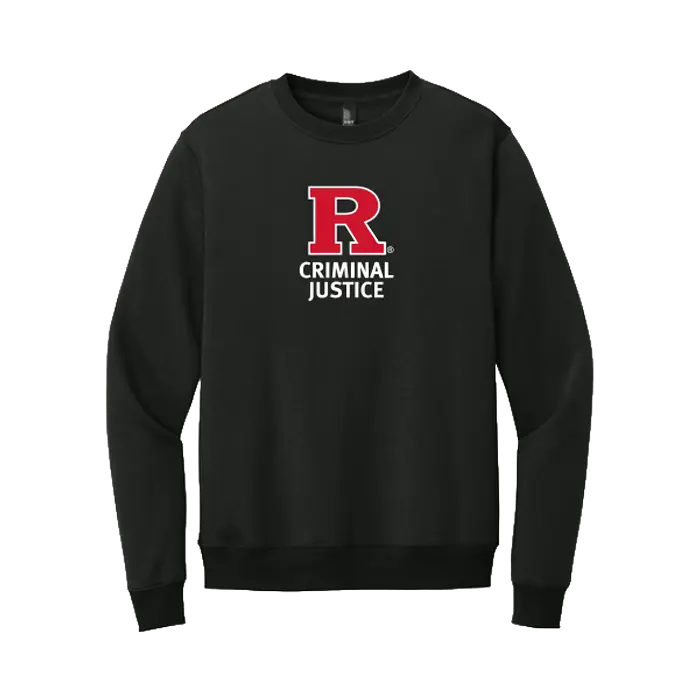District® Perfect Weight® Fleece Crew Rutgers Criminal Justice