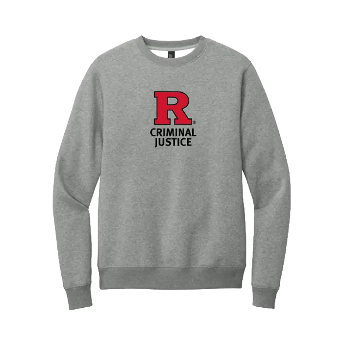 District® Perfect Weight® Fleece Crew Rutgers Criminal Justice