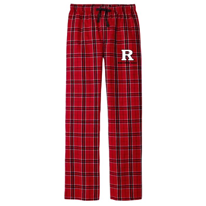 Marching Band District Flannel Plaid Pant Rutgers Marching Band