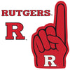 Rutgers Scarlet Knights - RealBig Foam Finger Collection - Official NCAA - Reusable Vinyl Wall Decals Fathead