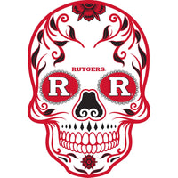 Skull - Big Head - Official NCAA - Rutgers Scarlet Knights - Foam Core Cutout Fathead