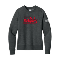 Rutgers Retro NJ Rutgers Women's Crew Fleece Retro