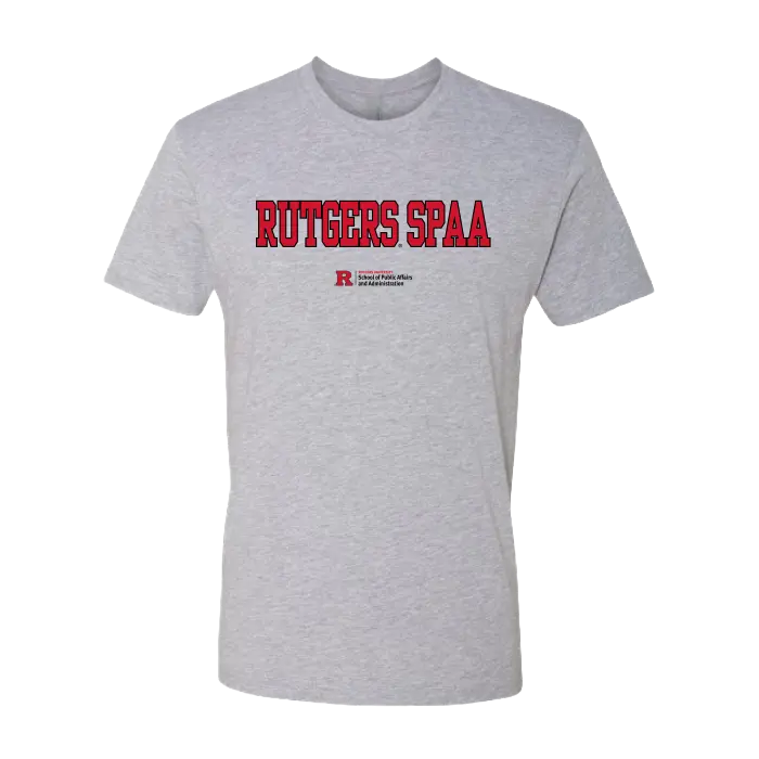 SPAA Unisex Short Sleeve T-Shirt Rutgers Public Affairs
