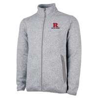Men's Heathered Fleece Jacket Rutgers SSW