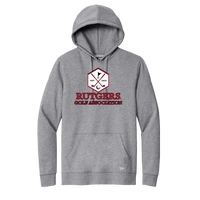 Golf New Era Comeback Fleece Pullover Hoodie Rutgers Golf Association