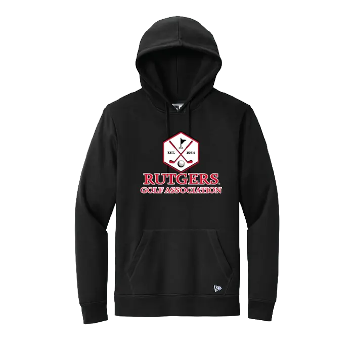 Golf New Era Comeback Fleece Pullover Hoodie Rutgers Golf Association