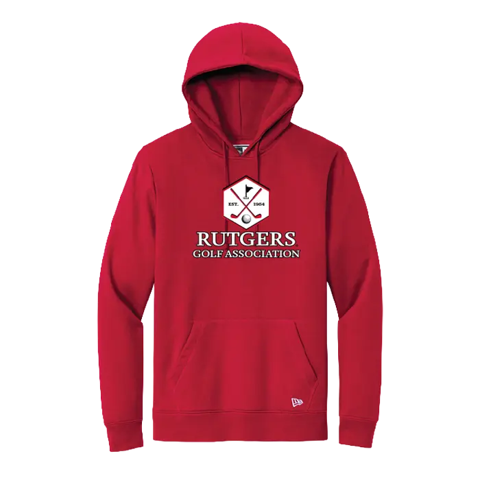 Golf New Era Comeback Fleece Pullover Hoodie Rutgers Golf Association
