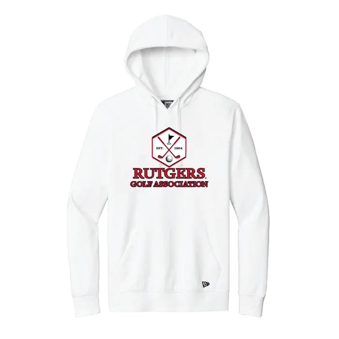Golf New Era Comeback Fleece Pullover Hoodie Rutgers Golf Association