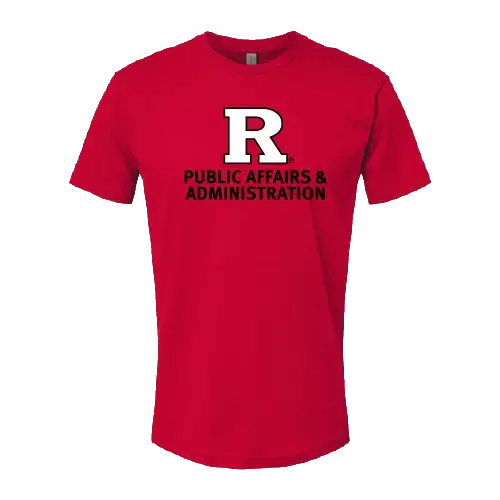 SPAA Short Sleeve T-Shirt Rutgers Public Affairs