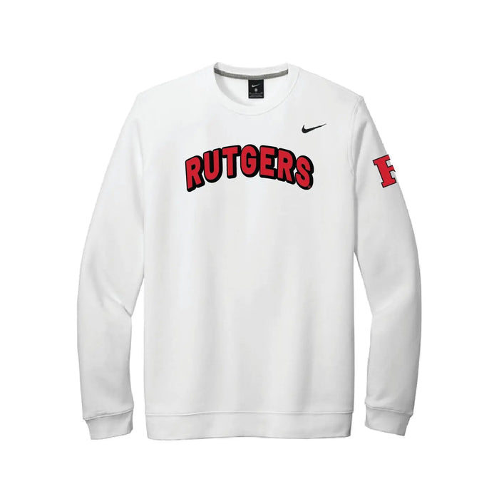 Rutgers Nike Club Crewneck Fleece  Outerwear