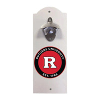 Rutgers Scarlet Knights Wall Mounted Bottle Opener  Officially Licensed Collegiate Product R & R INC.