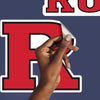 Rutgers Scarlet Knights - RealBig Foam Finger Collection - Official NCAA - Reusable Vinyl Wall Decals Fathead