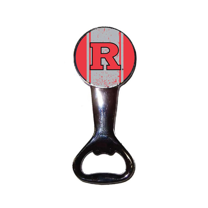 Rutgers Scarlet Knights Officially Licensed Magnetic Metal Bottle Opener - Tailgate & Kitchen Essential R & R INC.