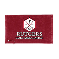 Golf Port Authority Grommeted Hemmed Towel Rutgers Golf Association