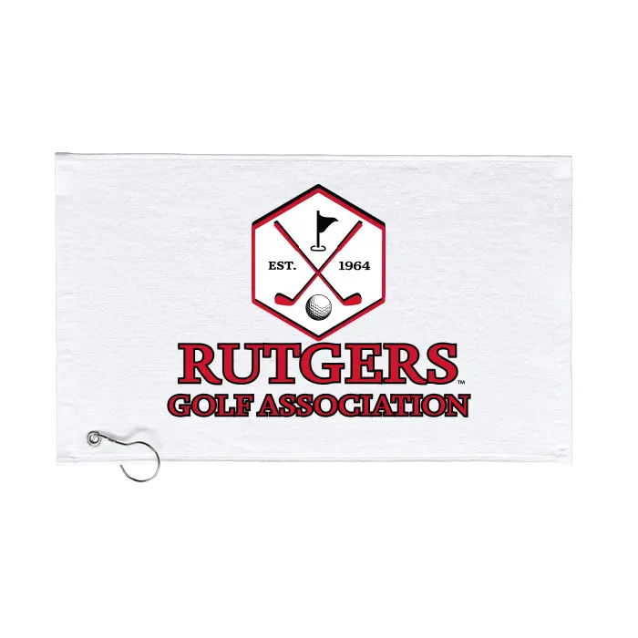 Golf Port Authority Grommeted Hemmed Towel Rutgers Golf Association