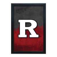 Rutgers Backlit LED Light Up Wall Sign | NCAA College Team Backlit LED Framed Lite Up Wall Decor Holland Game Room