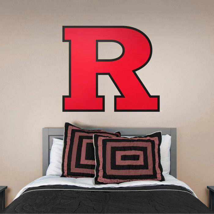 Rutgers Scarlet Knights - RealBig Logo Collection - Official NCAA - Reusable Vinyl Wall Decals Fathead