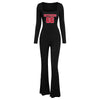 Rutgers End Zone Jumpsuit lojobands
