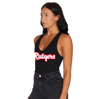 Body negro cursivo de Rutgers