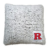 Rutgers Frosty Throw Pillow Logo Brands