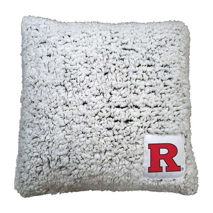 Rutgers Frosty Throw Pillow Logo Brands