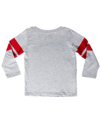Rutgers Scarlet Knights Toddler Boy's Dewey Long Sleeve Tee