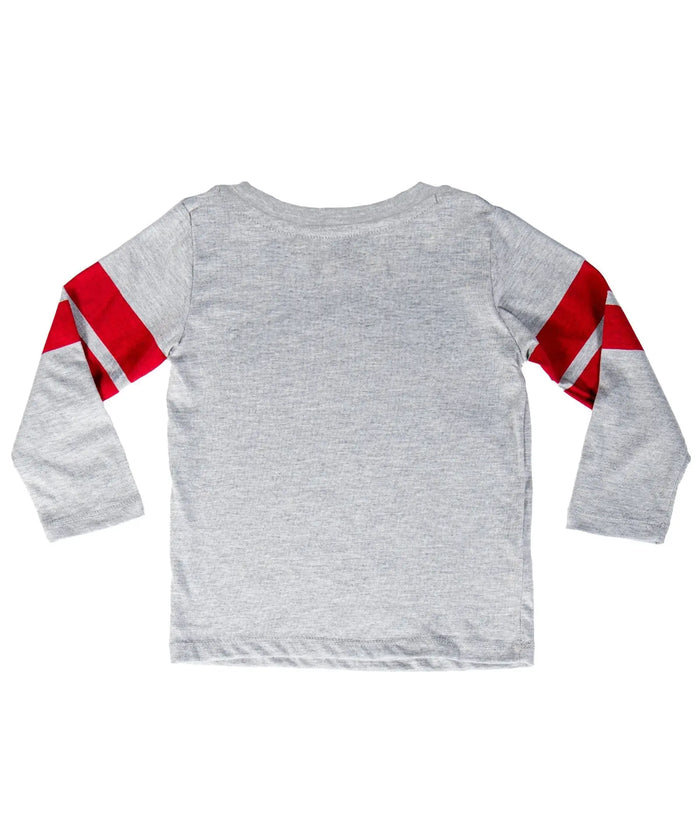Rutgers Scarlet Knights Toddler Boy's Dewey Long Sleeve Tee Colosseum Athletics