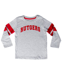 Rutgers Scarlet Knights Toddler Boy's Dewey Long Sleeve Tee