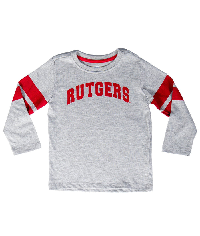 Rutgers Scarlet Knights Toddler Boy's Dewey Long Sleeve Tee