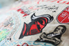 Rutgers University Collegiate Embroidered Pillow catstudio