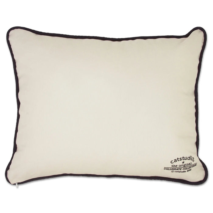 Rutgers University Collegiate Embroidered Pillow catstudio