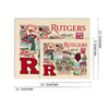 Rutgers University Collegiate Fine Art Print catstudio