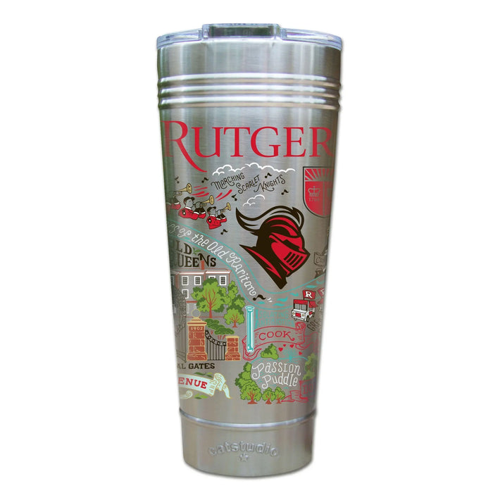 Rutgers University Collegiate Thermal Tumbler catstudio