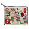 Rutgers University Collegiate Zip Pouch catstudio