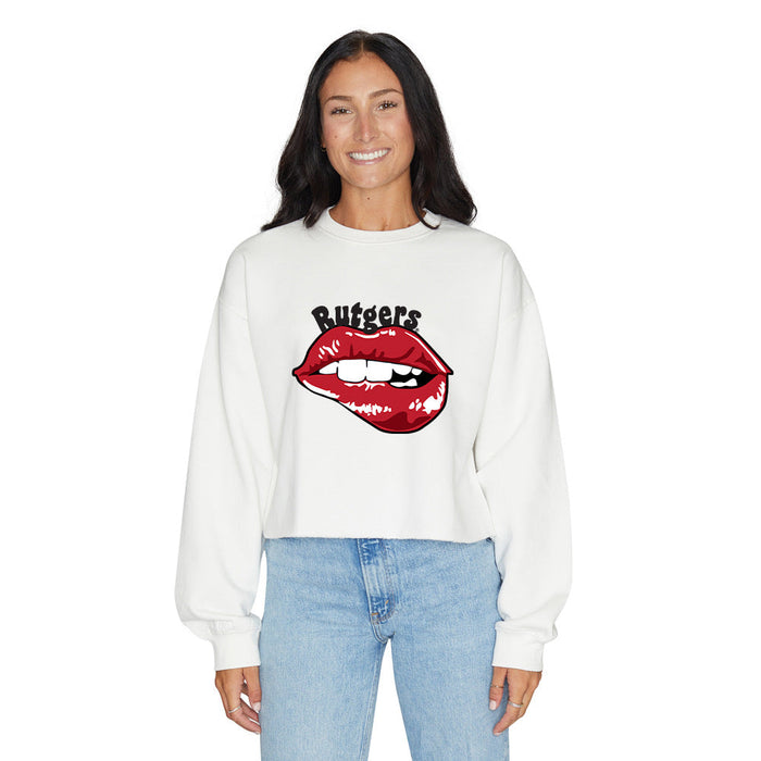 Rutgers Lips Crewneck