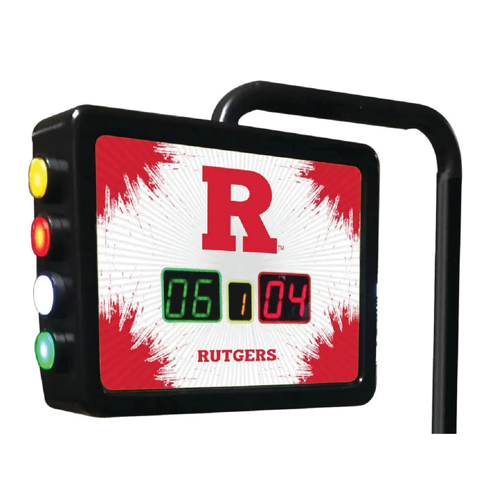 Rutgers Scarlet Knights Electronic Shuffleboard Table Scoreboard Holland Game Room