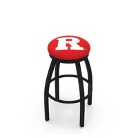 Rutgers Scarlet Knights L8B2B Backless Bar Stool | Rutgers Scarlet Knights Backless Counter Bar Stool Holland Game Room