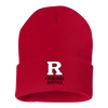 12" Solid Cuffed Beanie Rutgers Criminal Justice