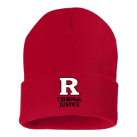 12" Solid Cuffed Beanie Rutgers Criminal Justice