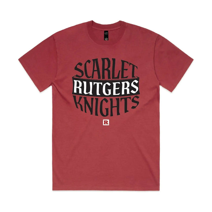 Rutgers Scarlet Knights Stacked Heavyweight T-Shirt  T-Shirt