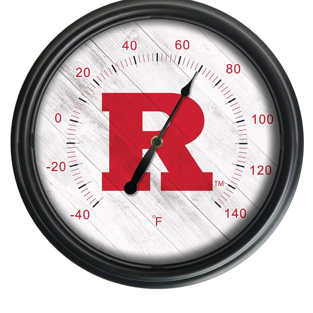 Rutgers LED Thermometer | LED Outdoor Thermometer Holland Game Room