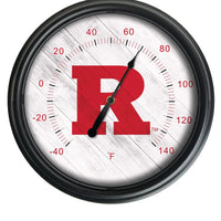 Rutgers LED Thermometer | LED Outdoor Thermometer Holland Game Room