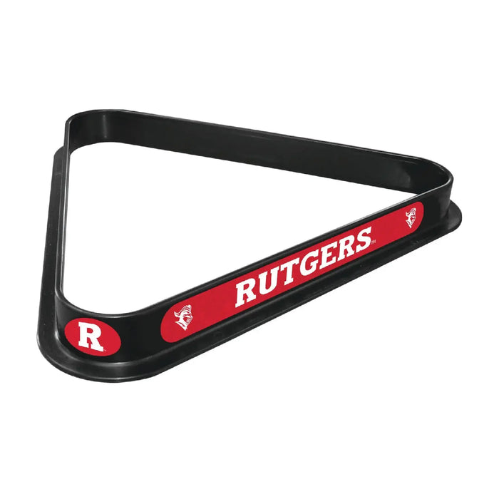 Rutgers Billiard Triangle Rack | NCAA College Rutgers Team Logo Pool Table Triangle Holland Game Room
