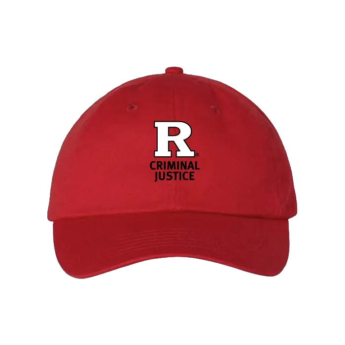 Bio-Washed Classic Dad Hat Rutgers Criminal Justice
